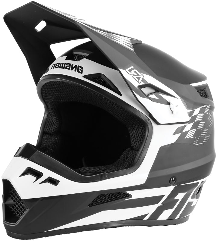 Answer AR1 Sweep Helmet Black/White - Large