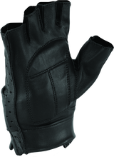 Load image into Gallery viewer, Kuryakyn Leather By River Road Tucson Shorty Gloves Black - Small