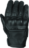 Speed and Strength Twist of Fate Leather Gloves Black - XL