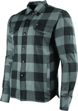 Load image into Gallery viewer, Speed and Strength True Grit Armored Moto Shirt Grey - 4XL