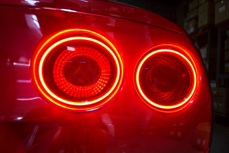 Oracle Chevy Corvette C6 05-13 LED Waterproof Afterburner Kit - Red SEE WARRANTY