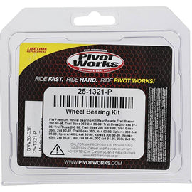 Pivot Works Polaris Wheel Bearing Kit Premium Bearings