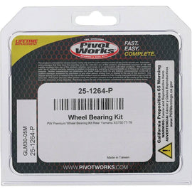 Pivot Works Yamaha Wheel Bearing Kit Premium Bearings