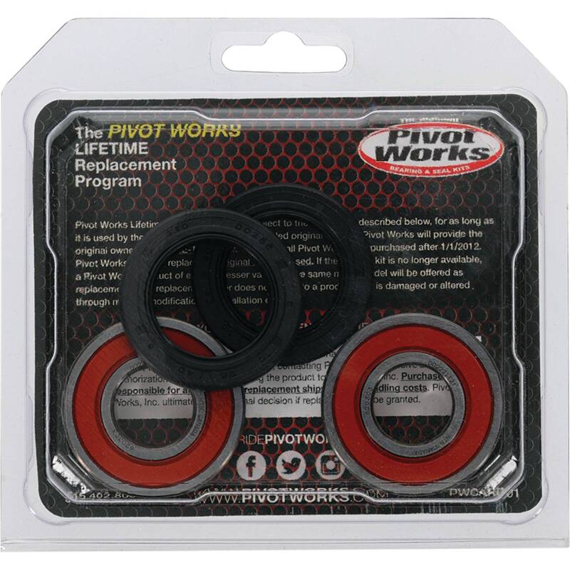 Pivot Works Honda Wheel Bearing Kit Premium Bearings