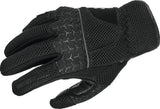 First Gear Contour Air Glove Black Womens - Small