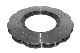 DBA 12-13 Volkswagen Golf R Front 5000 Series Drilled Replacement Ring