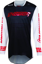 Answer 23 Elite Finale Jersey Black/White/Red - Large