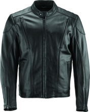 Load image into Gallery viewer, River Road Race Leather Jacket Black - Medium