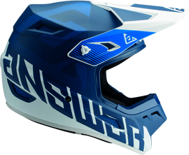 Answer AR1 V2 Bold Helmet Blue/White - XS