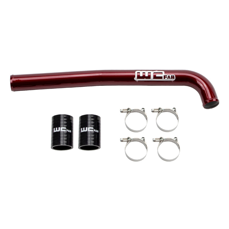 Wehrli 19-23 Chevrolet 6.7L Cummins High Output Upper Coolant Pipe - WCFab Red