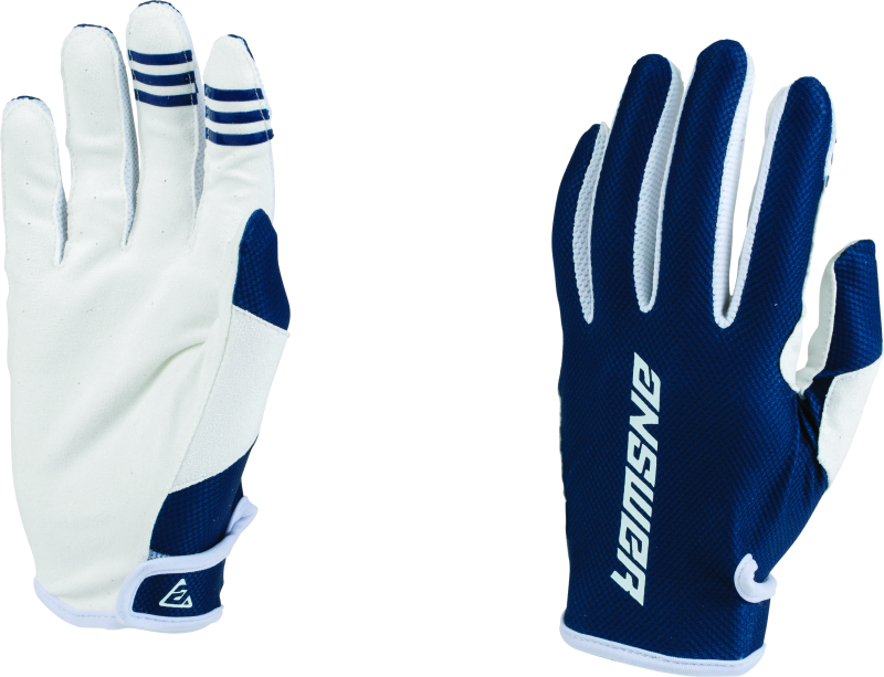 Answer 23 Ascent Glove Navy/White Youth - XL