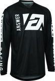 Answer Syncron Merge Jersey Black/White - 2XL