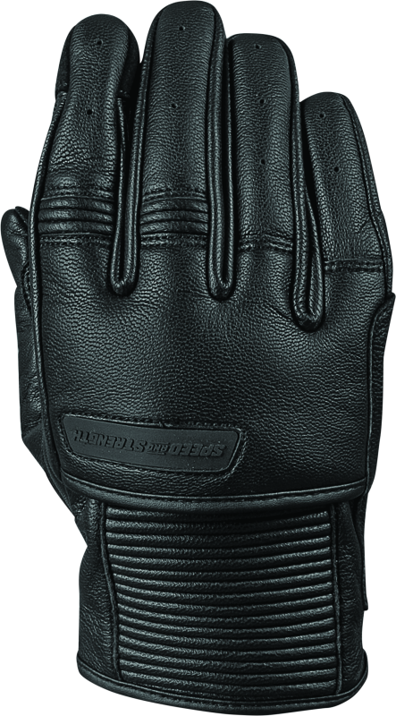 Speed and Strength Off the Chain Leather Gloves Black - 2XL