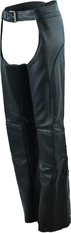 River Road Sierra Leather Chaps Black Womens - Small