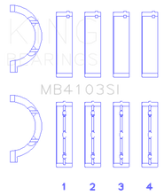 Load image into Gallery viewer, King Engine Bearings Chrysler 197 (Size +0.25mm) Main Bearing Set