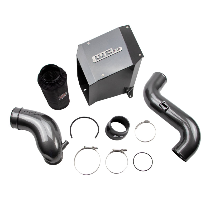 Wehrli 07.5-10 Chevrolet Duramax LMM 4in Intake Kit Stage 2 - Bengal Blue