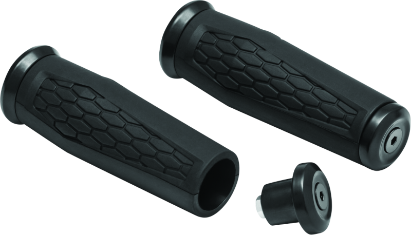 Kuryakyn Hex Grips 1inch Universal Black