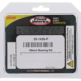 Pivot Works Husqvarna Wheel Bearing Kit Premium Bearings