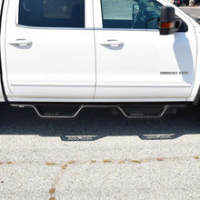 Load image into Gallery viewer, Westin 04-13 Chevrolet Silverado Outlaw Drop Nerf Step Bar - Textured Black