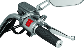 Kuryakyn Hex Grips 1inch Universal Chrome