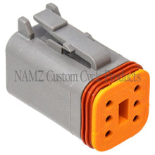 Load image into Gallery viewer, NAMZ Deutsch DT Series 6-Wire Plug &amp; Wedgelock - Grey (Repl. HD 72136-94GY)