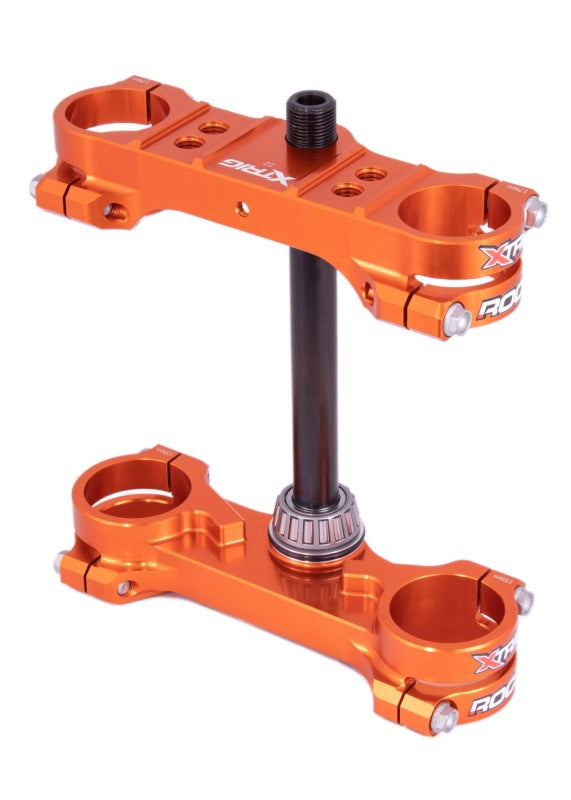 XTrig 2024 KTM 65 SX /Husqvarna TC 65/ GasGas MC 65 ROCS Tech Clamp M12 - Orange