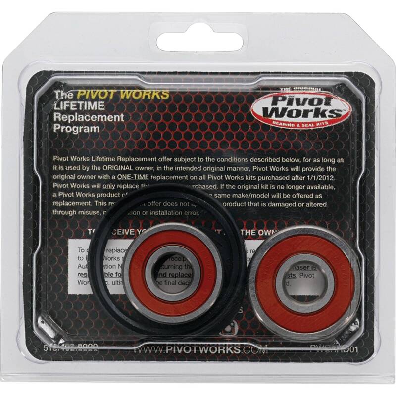 Pivot Works Kawasaki Wheel Bearing Kit Premium Bearings