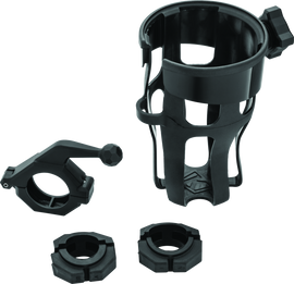 Kuryakyn Universal Reflex Drink Holder With Bar Mount Black