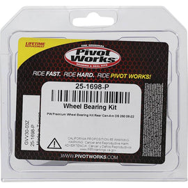 Pivot Works Can-Am Wheel Bearing Kit Premium Bearings