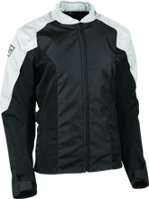 Load image into Gallery viewer, Speed and Strength Mad Dash Jacket Black/White Womens - 2XL