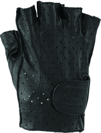 Kuryakyn Leather By River Road Tucson Shorty Gloves Black - XL