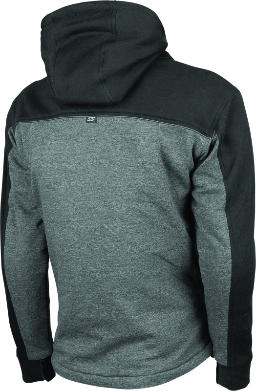 Speed and Strength Hammer Down Armored Hoody Black/Grey - Small