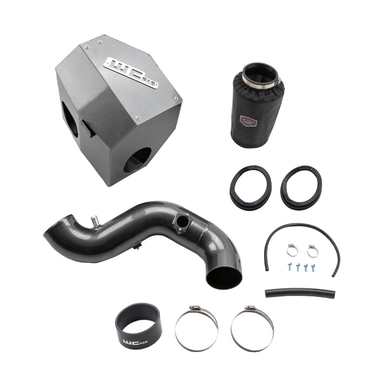 Wehrli 13-18 Cummins 6.7L Intake Kit 4in - Brizzle Blue