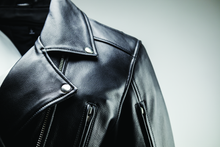 Load image into Gallery viewer, Kuryakyn Leather By River Road Ironclad Classic Leather Jacket Black - Small