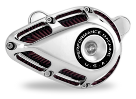 Performance Machine 23-Up CVO, 2024 Touring Jet Air Cleaner - Chrome