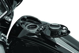 Kuryakyn Easy Fill Fuel Door Black