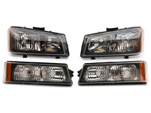 Load image into Gallery viewer, Raxiom 03-06 Chevrolet Silverado 1500 Axial OEM Style Rep Headlights- Chrome Housing (Clear Lens)