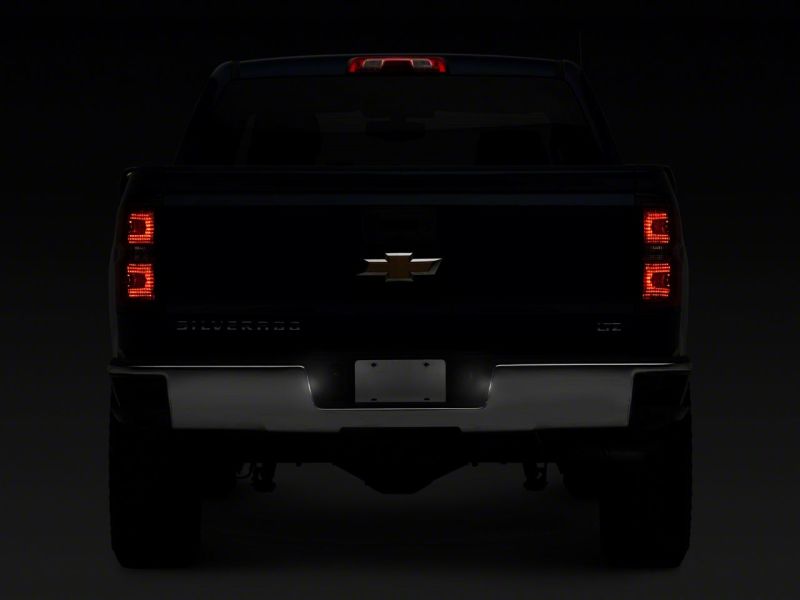 Raxiom 14-18 Chevrolet Silverado 1500 Axial Series LED License Plate Lamps