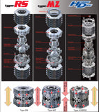 Cusco LSD Type RS 1.5way Toyota JZS147 & JZS149 / JZS160 & JZS161 / UZS141 & UZS1143 & UZS145