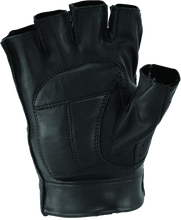 Load image into Gallery viewer, Kuryakyn Leather By River Road Tucson Shorty Gloves Black - Small