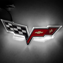 Load image into Gallery viewer, Oracle Chevrolet Corvette C6 Illuminated Emblem - White SEE WARRANTY