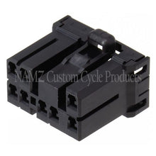 Load image into Gallery viewer, NAMZ AMP Multilock 8-Position Female Wire Plug Housing (HD 73158-96BK)