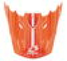 Load image into Gallery viewer, EVS T5 Pinner Visor - Orange/White