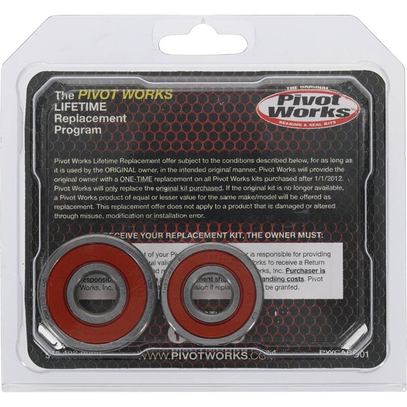 Pivot Works Honda, Kawasaki, Suzuki, Yamaha Wheel Bearing Kit Premium Bearings