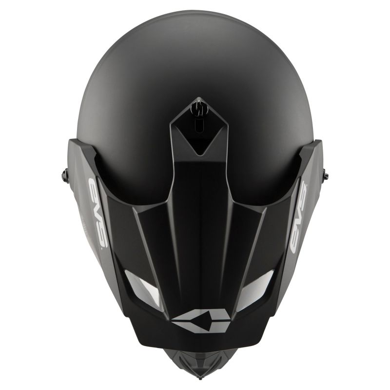 EVS T5 Dual Sport Venture Solid Helmet Visor - Matte Black