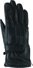 Load image into Gallery viewer, Kuryakyn Leather By River Road Taos Cold Weather Gloves Black Womens - Large