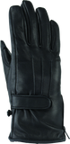 Kuryakyn Leather By River Road Taos Cold Weather Gloves Black Womens - Large