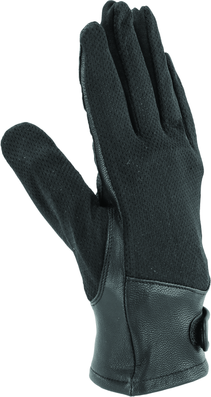 Kuryakyn Leather By River Road Pecos Leather Mesh Gloves Black - Small