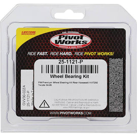 Pivot Works Kawasaki Wheel Bearing Kit Premium Bearings