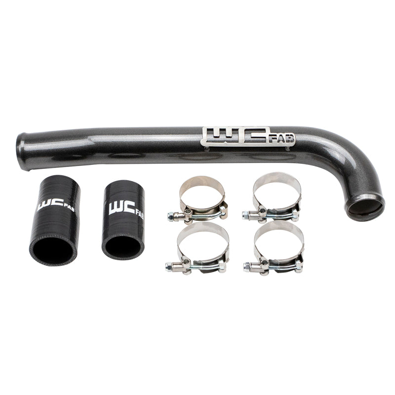 Wehrli 03-09 Cummins Upper Coolant Pipe - Sparkle Bomber Orange